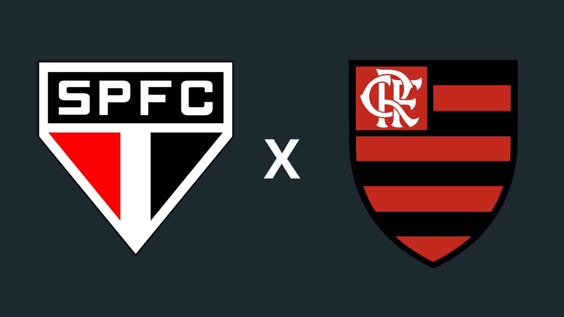 São Paulo x Flamengo - Brasileirão 2026