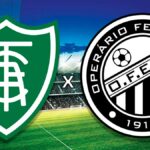 América (MG) empate com Operário (PR)