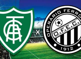 América (MG) decepciona e empata com o Operário (PR) em Minas América (MG) empate com Operário (PR)