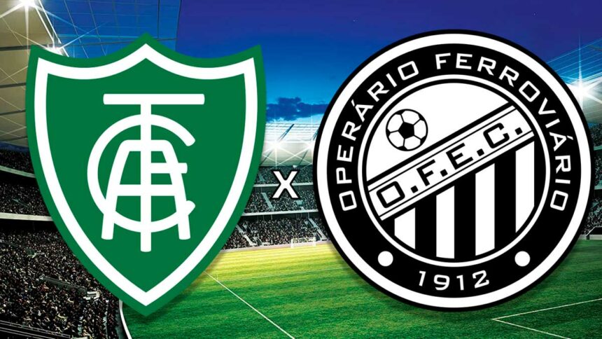 América (MG) empate com Operário (PR)