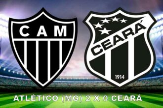 Atlético (MG) bate o Ceará