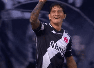 Germán Cano marca duas vezes e Vasco vence o São Paulo por 2 x1 German Cano marca duas vezes