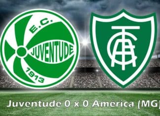 Juventude e América (MG) não saem do zero em Caxias do Sul Juventude empata com America-MG