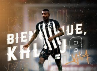 Kalou é regularizado e já pode estrear pelo Botafogo neste sábado kalou no Botafogo