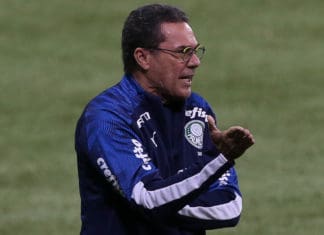 Sonolência do Palmeiras no Brasileirão preocupa técnico Luxemburgo Vanderlei Luxemburgo