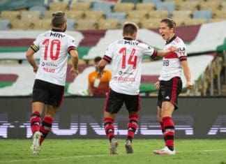 Flamengo versão Doménec Torrent enfim chega ao topo da tabela Flamengo vence o Fluminense