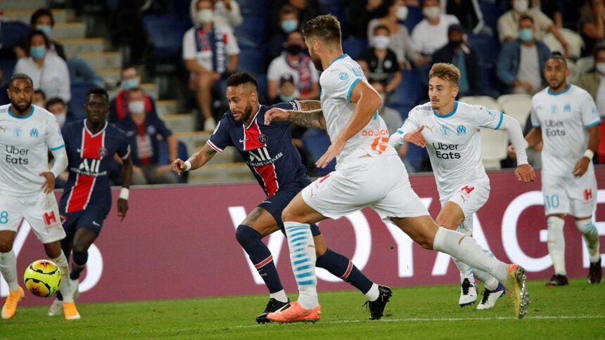 Olympique vence o PSG