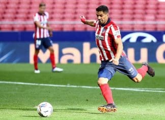 Boa estreia de Suárez reforça carga do Atlético de Madrid por Cavani Luis Suárez