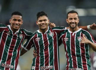 Expulsão de Hudson prejudica o Flu, que só empata com Atlético (GO) Fluminense empata com Atlético (GO)