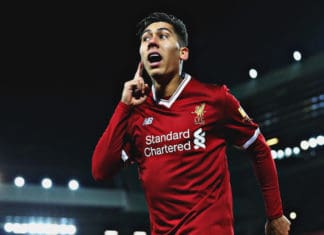 Firmino chega a grande marca na carreira neste domingo pelo Liverpool Firmino