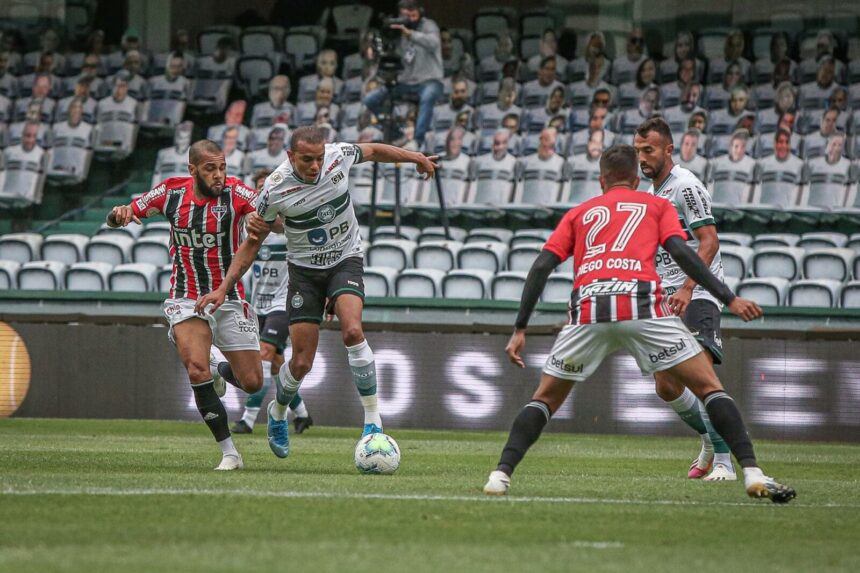 Coritiba e São Paulo Empatam