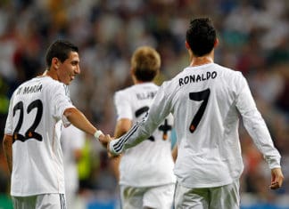 Cristiano Ronaldo quer jogar com Di Maria na Juventus foto: REALMADRID.COM
