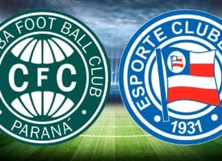 Coritiba e Bahia se enfrentam na segunda-feira Coritiba vs Bahia