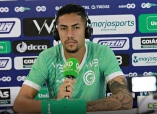 Iago diz que Goiás está pronto para ganhar do Corinthians em São Paulo Iago Mendonça