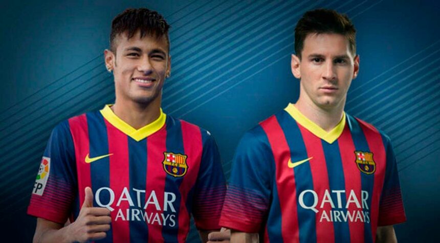 Neymar e Messi