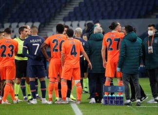 PSG e Basaksehir fazem história em protesto contra o racismo PSG vs Basaksehir