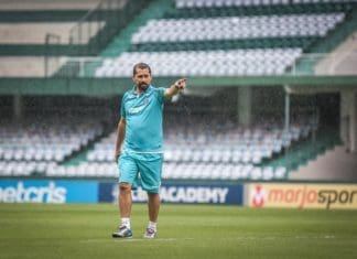 Técnico Gustavo Morínigo comandará o Coritiba contra o Vasco Gustavo Morínigo