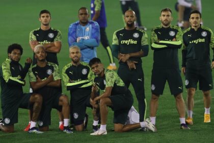 Jogadores do Palmeiras