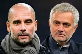 Pep Guardiola e José Mourinho