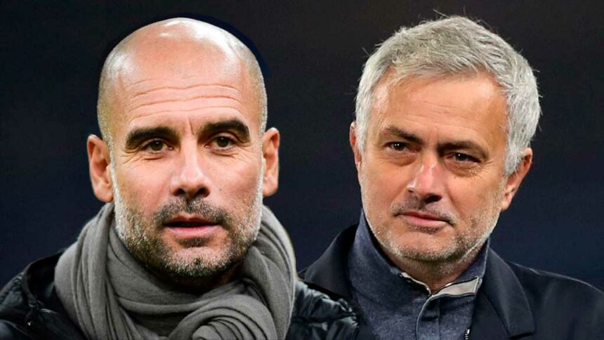 Pep Guardiola e José Mourinho