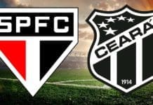 Ceará terá reforços importantes contra o São Paulo na segunda São Paulo x Ceará