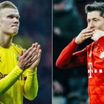 Haaland e Lewandowski