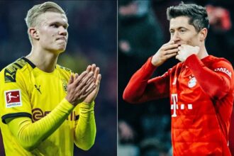 Haaland e Lewandowski