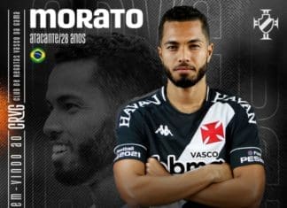 Vasco contrata atacante Morato, do Bragantino Morato