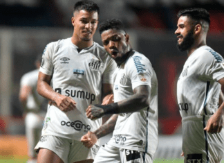 Vitória do Santos sobre o San Lorenzo entra para a história do clube Foto: Ivan Storti/ Santos FC
