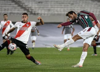Classificação para as oitavas rende ao Fluminense mais R$ 5,5 milhões na Copa Libertadores Nenê