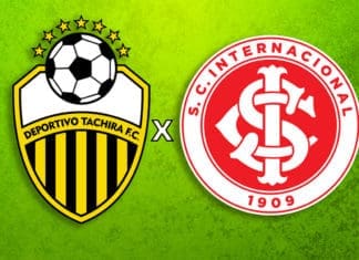 Inter luta pela liderança do grupo contra Táchira na Venezuela Deportivo Táchira vs Internacional