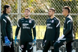 Cássio, Caique França, Matheus Donelli, Guilherme