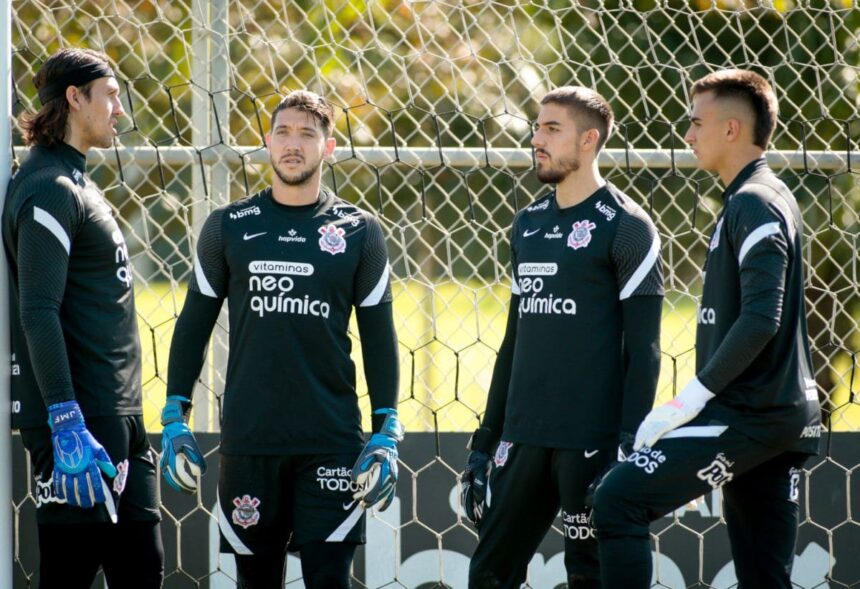 Cássio, Caique França, Matheus Donelli, Guilherme
