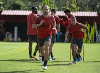 Flamengo recebe o América (MG) no Maracanã pela terceira rodada do Campeonato Brasileiro Treino do Flamengo