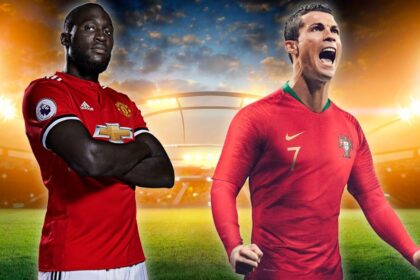 Lukaku e Cristiano Ronaldo