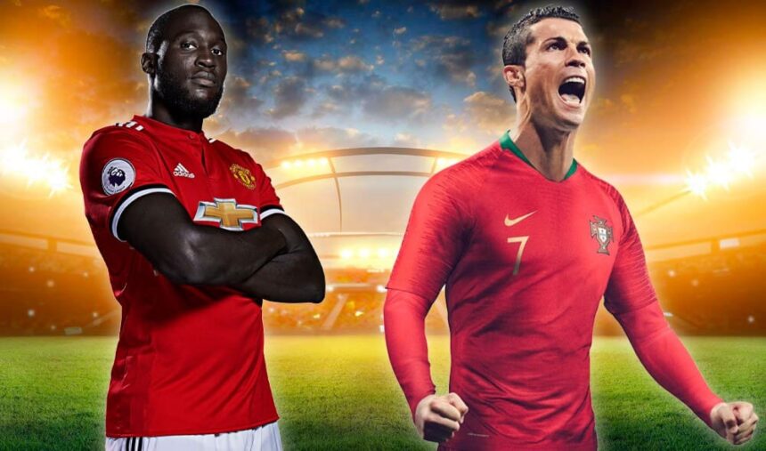 Lukaku e Cristiano Ronaldo