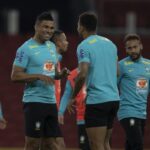 Casemiro, Danilo e Neymar Jr.