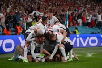 Inglaterra na final da Euro 2020