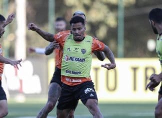 Atlético (MG) pode disparar na Série A se vencer o Flu em São Januário Treino do Atlético MG