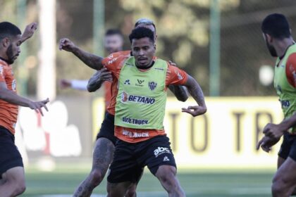 Treino do Atlético MG