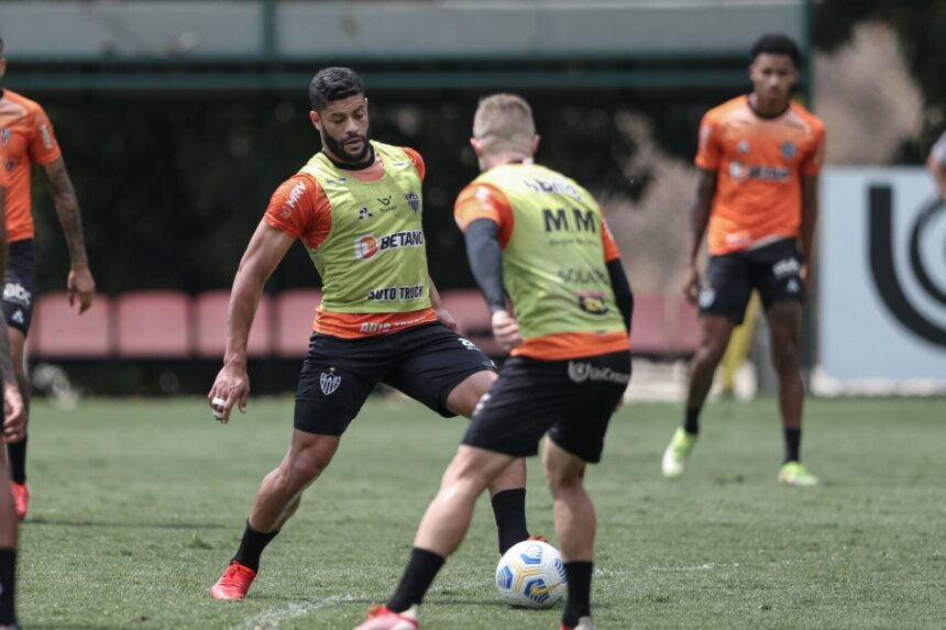 Treino do Atlético MG - foto: Pedro Souza / Atlético