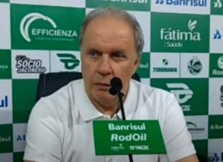 Cartola do Juventude teme a arbitragem da partida contra o Corinthians Osvaldo Pioner