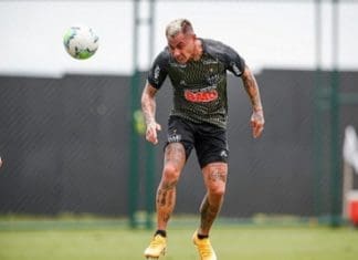 Contra o Inter Atlético pode ter recorde de gols de estrangeiros em uma temporada Eduardo Vargas (foto: Bruno Cantini/Atlético-MG)