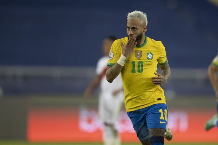 Neymar (Foto: Lucas Figueiredo / CBF)
