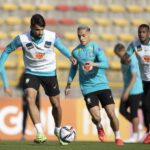 Treino da Seleção Brasileira (Foto: Lucas Figueiredo / CBF)