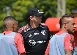 São Paulo defende invencibilidade contra o Água Santa Foto: Rubens Chiri / saopaulofc.net