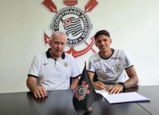 Corinthians anuncia renovação de Caetano