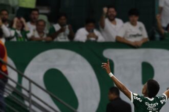 Estevão se despede do Palmeiras com goleada
