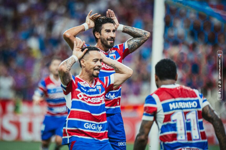 Jogadores do Fortaleza