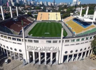 Santos quer enfrentar o Ceará no Pacaembu pelo Brasileirão-25 Estádio do Pacaembu